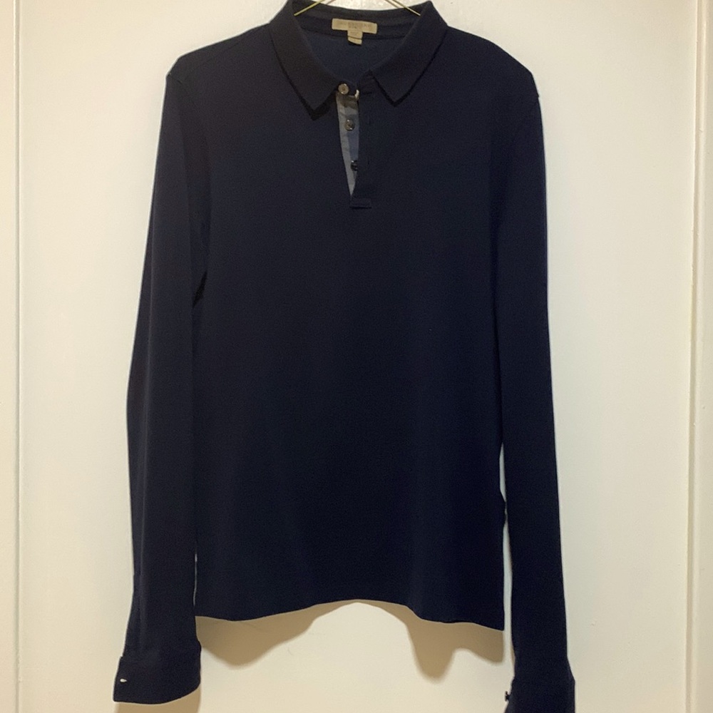 Burberry Cotton Knit Top